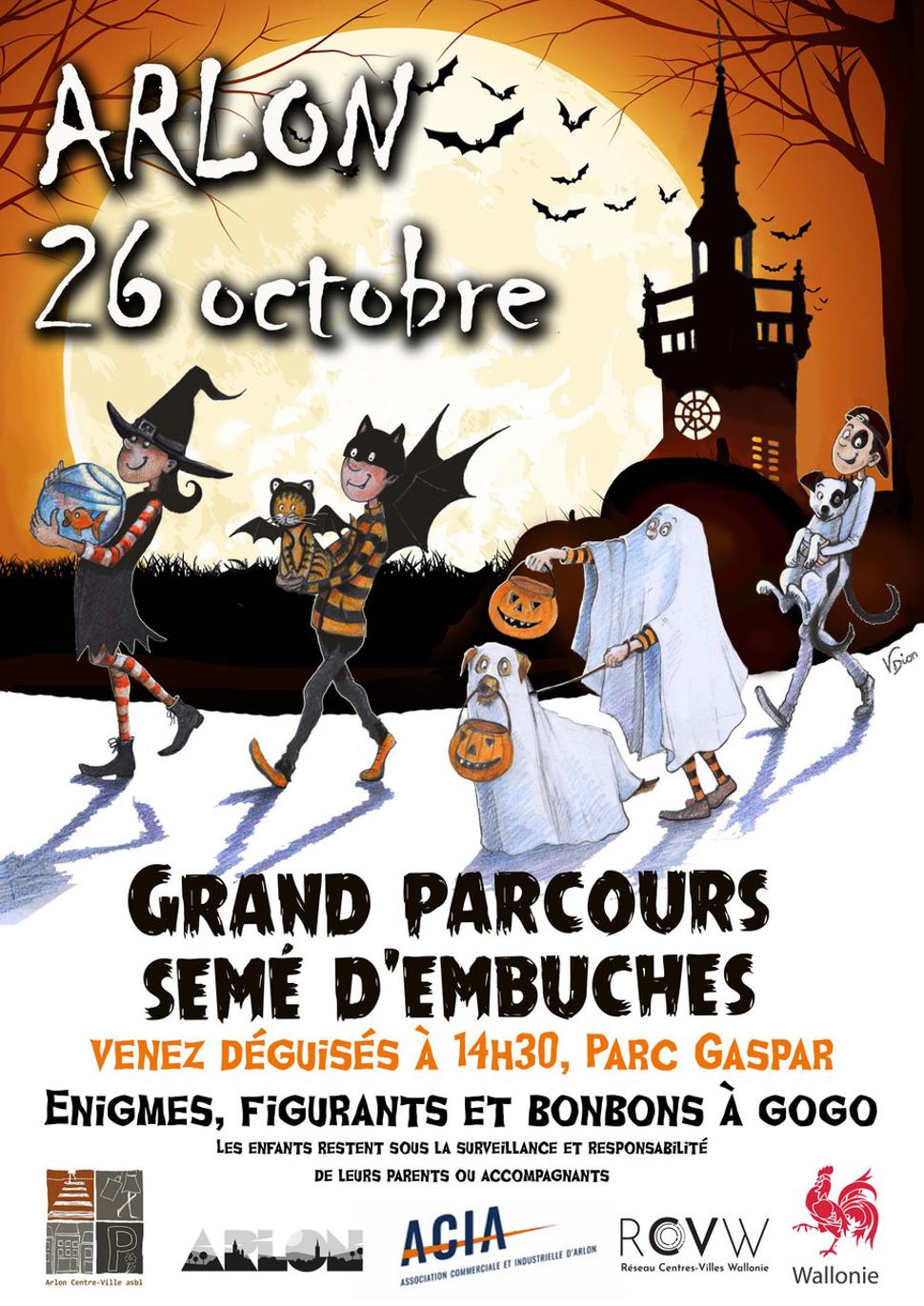 Halloween | Grand parcours semé d'embûches à Arlon