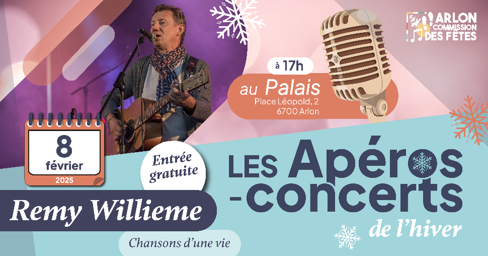 Les Apéros-Concerts de l'Hiver | Remy Willieme