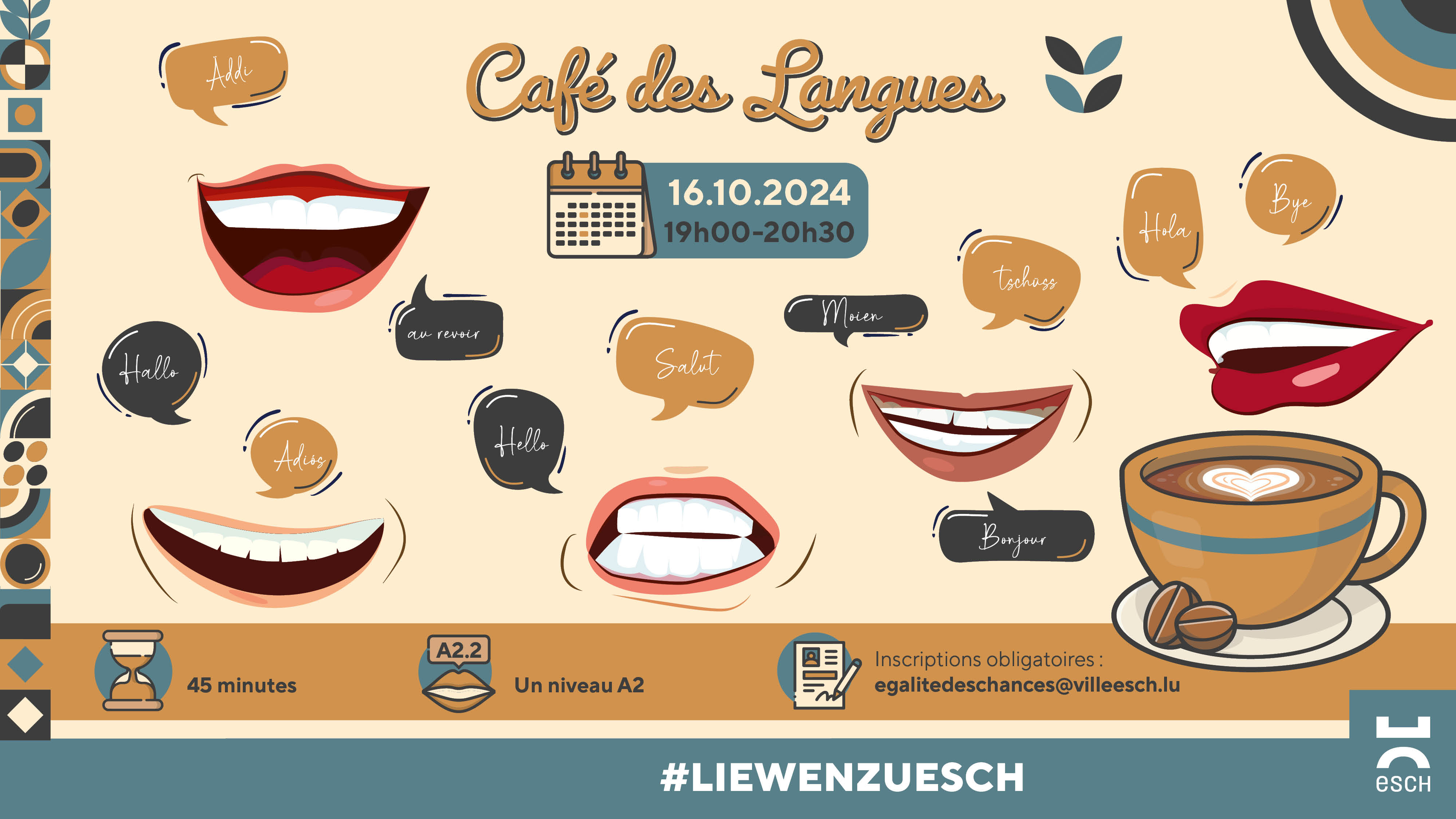 Language Café in Esch-sur-Alzette