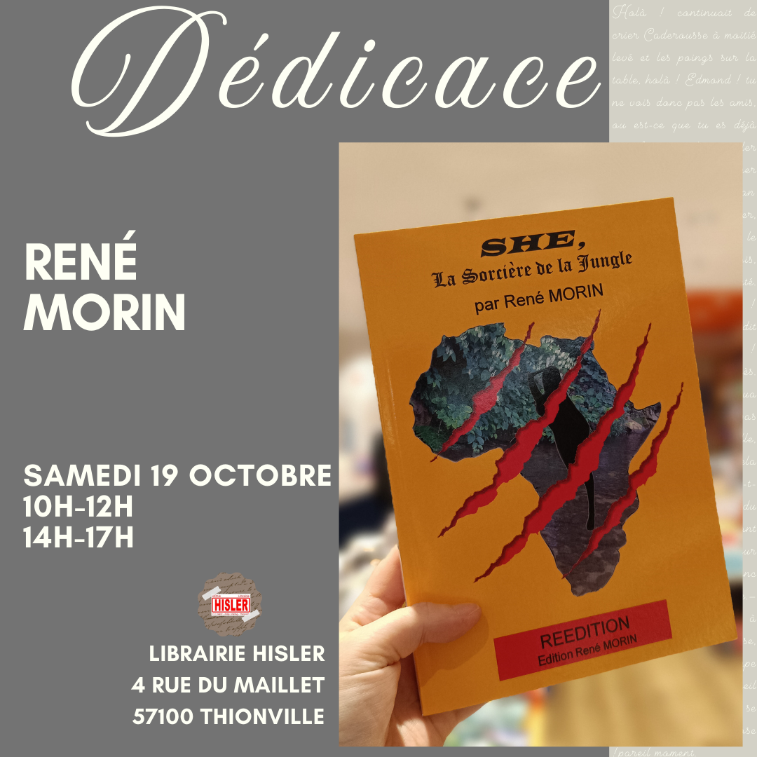 Dédicace - René Morin