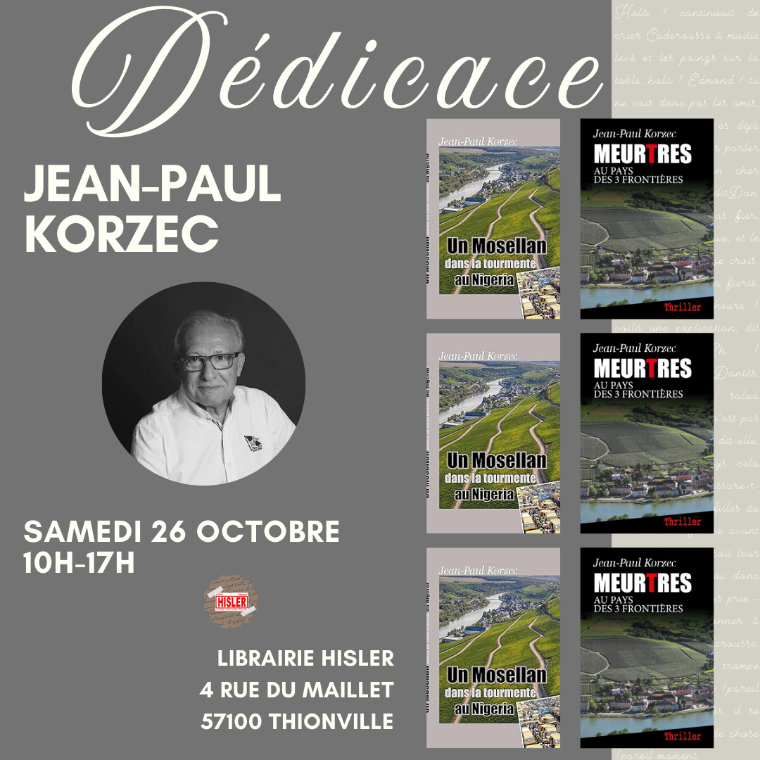 Book Signing - Jean-Paul Korzec