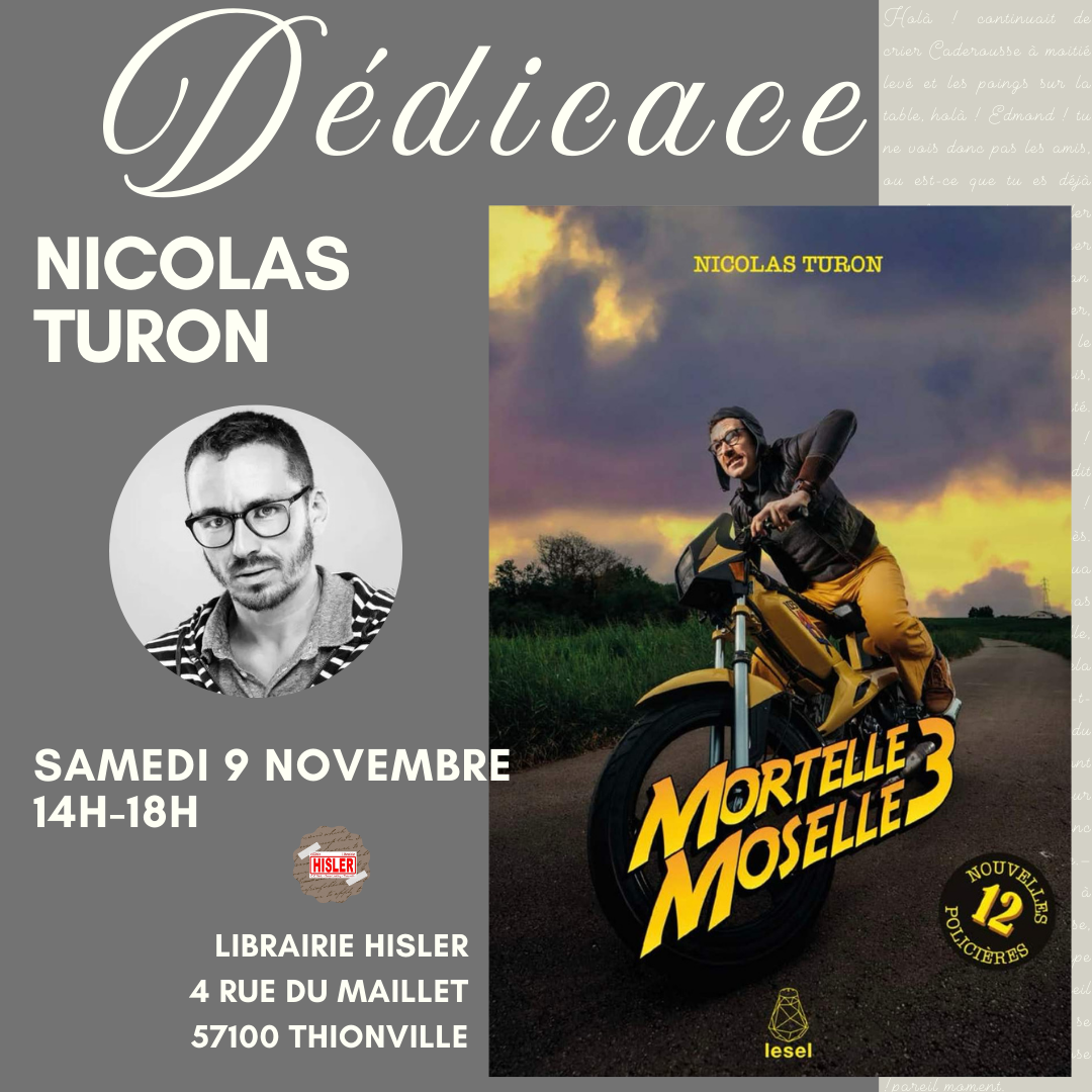 Book signing - Nicolas Turon