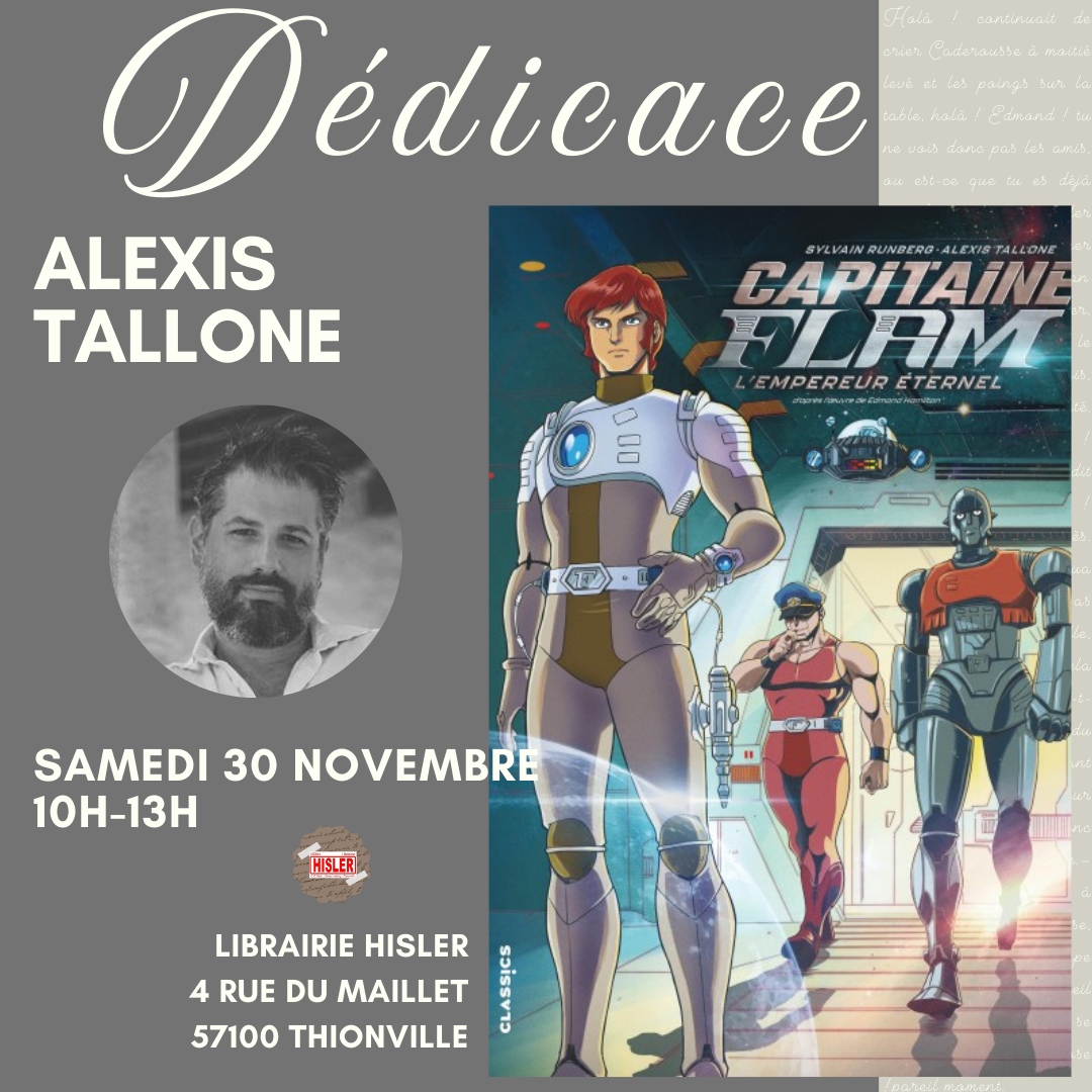 Dédicace - Alexis Tallone