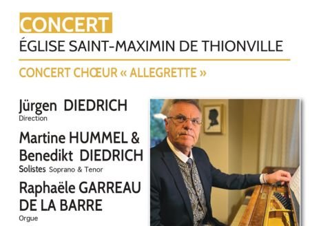 Concert Chœur L'Allégrette