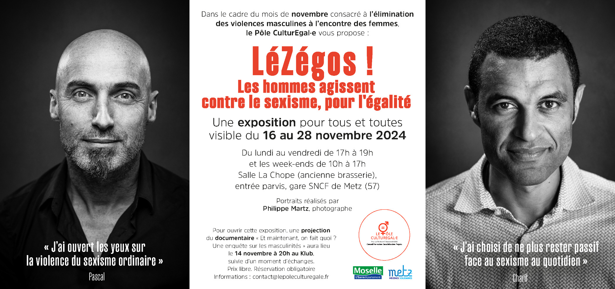 LéZégos ! Les hommes contre le sexisme, pour l'égalité !