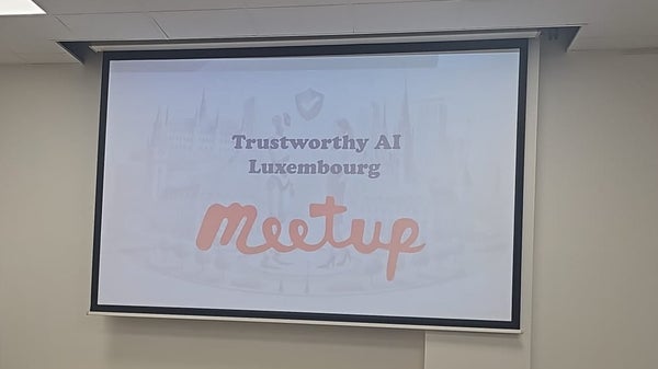 Événement Trustworthy AI Luxembourg 2