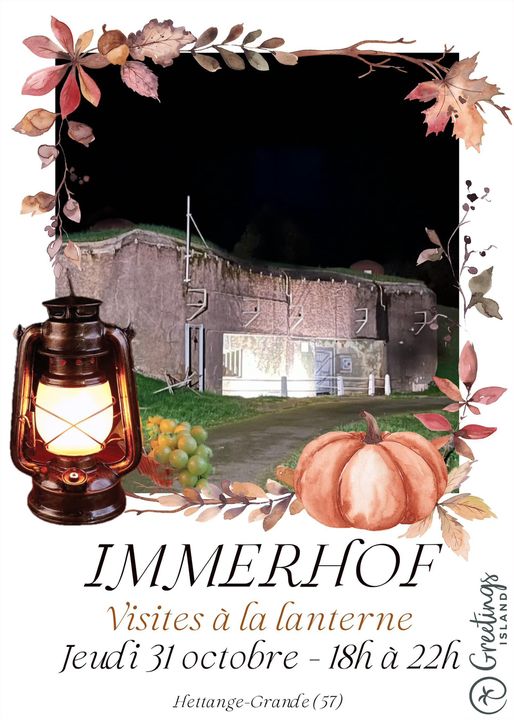 Guided tour of the Immerhof fort by lantern