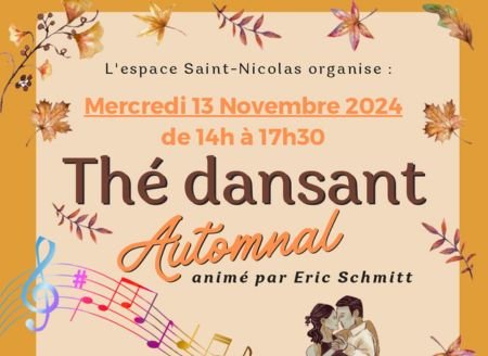 Espace Saint-Nicolas : thé dansant automnal