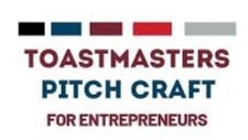 En personne et en ligne - Club Toastmasters Pitch Craft pour entrepreneurs