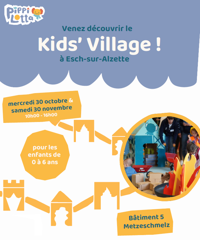 PippiLotta et son Kids’ Village à Esch-sur-Alzette