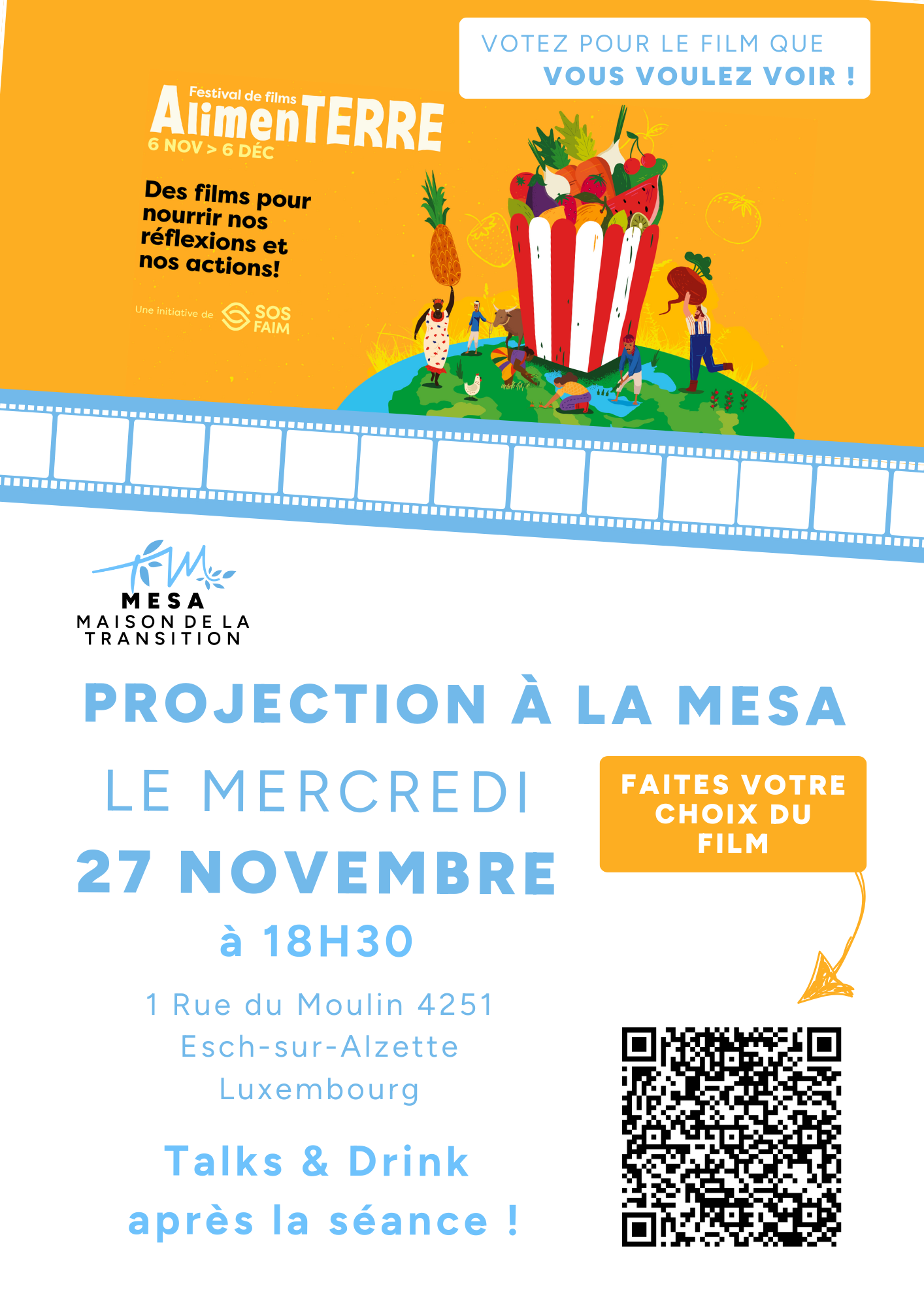 Film Screening at the AlimenTERRE Festival at la Mesa