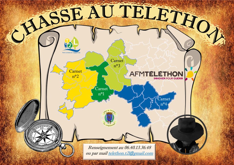 Chasse au Téléthon de la T2L