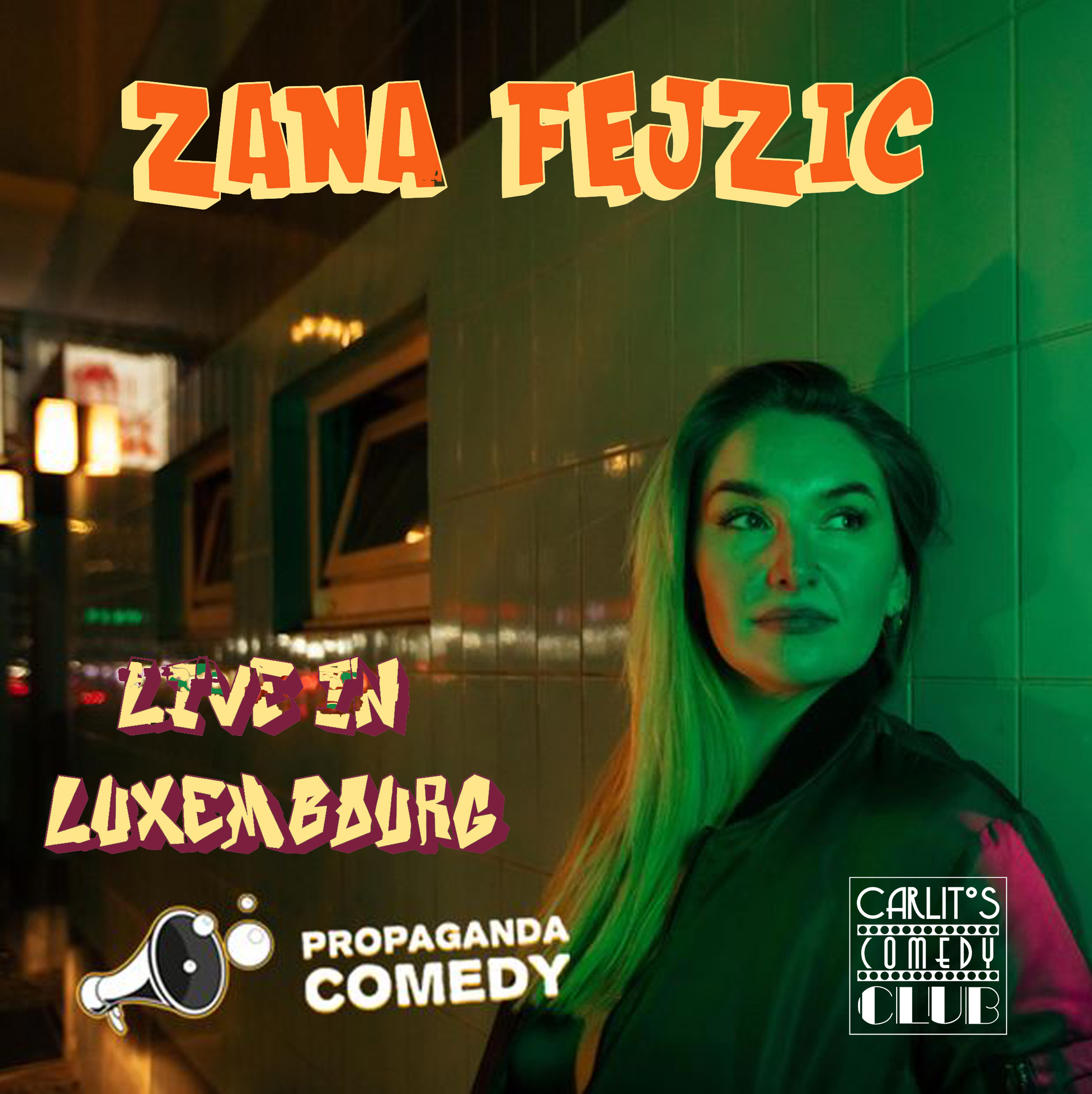 English Stand Up - Propaganda Comedy #6.04 - Zana Fejzic *Luxembourg