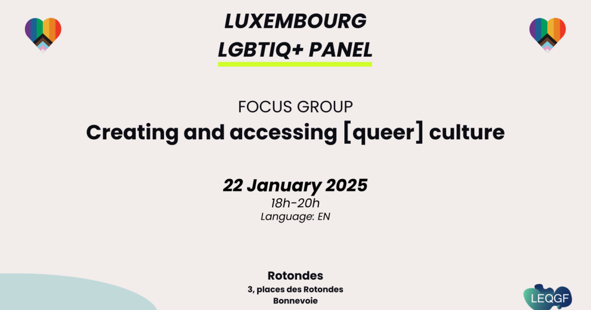 Luxembourg LGBTIQ+ Panel