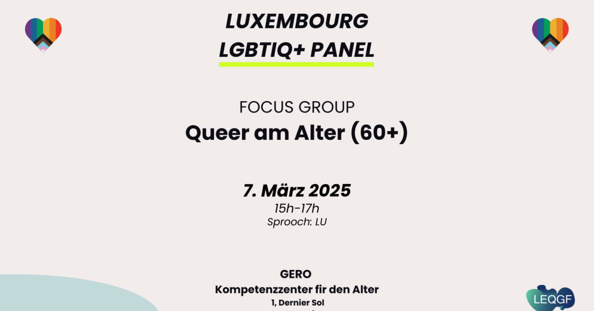 Luxembourg LGBTIQ+ Panel