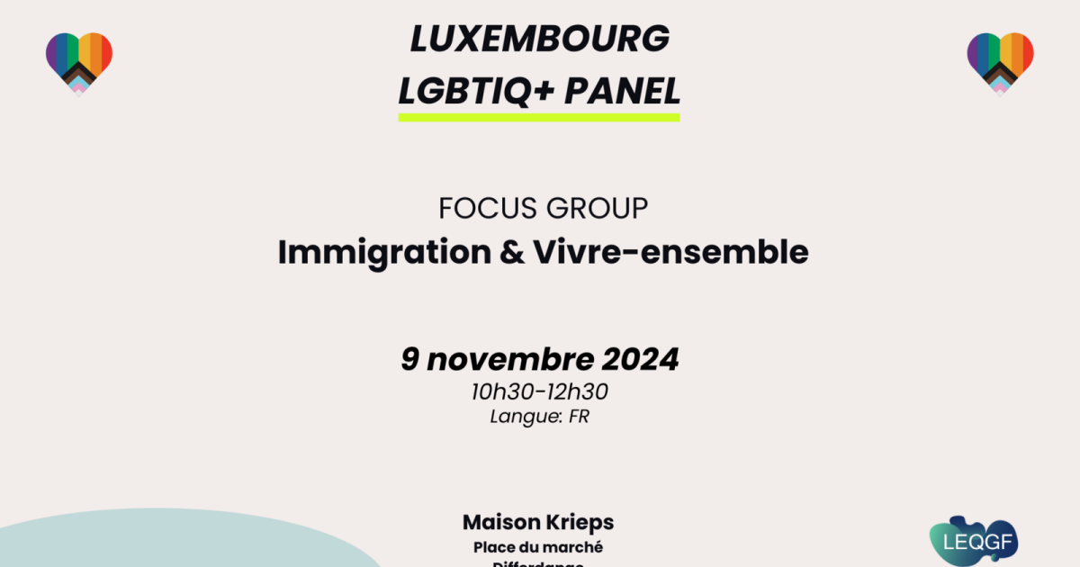 Luxembourg LGBTIQ+ Panel