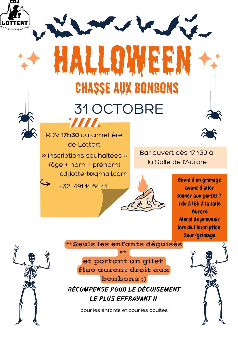 Halloween - Chasse aux bonbons