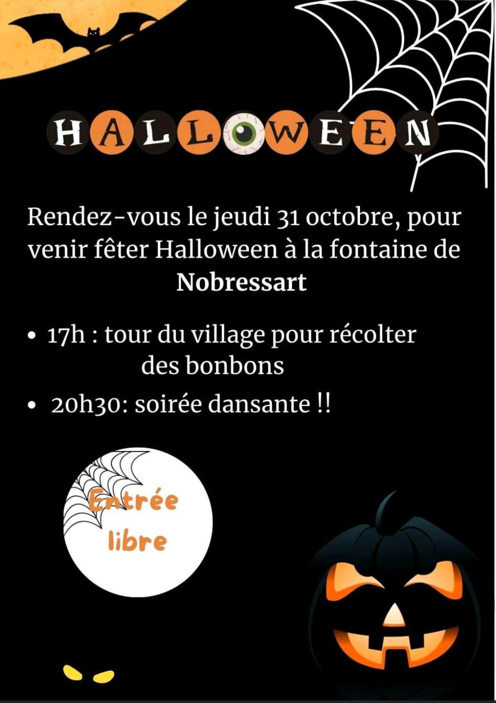 Halloween - Tournée bonbons & soirée dansante