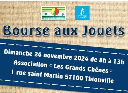 Bourse aux jouets de l'Association Les Grands Chênes