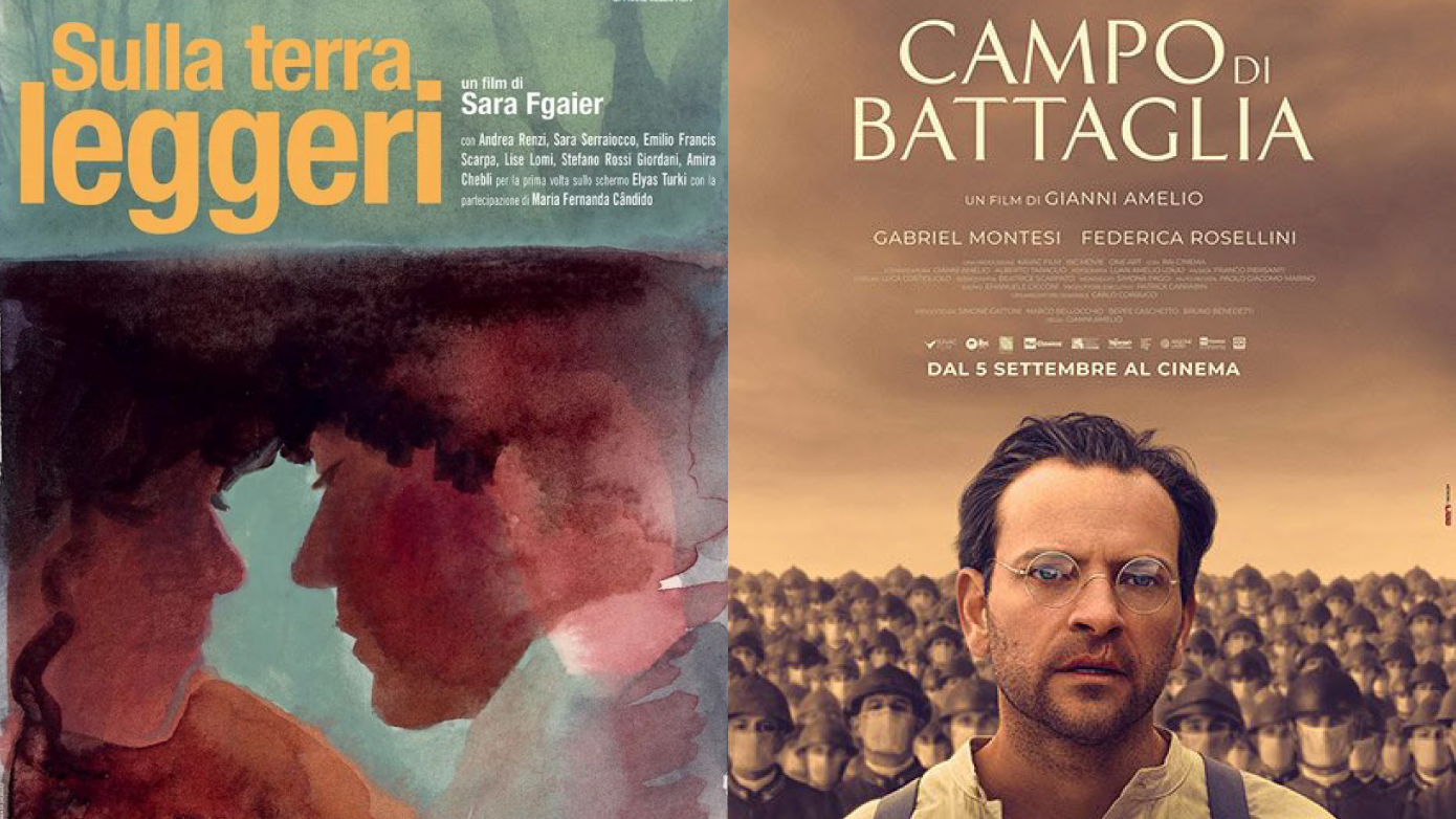 Screening of the films 'Sulla Terra Leggeri' and 'Campo di Battaglia'