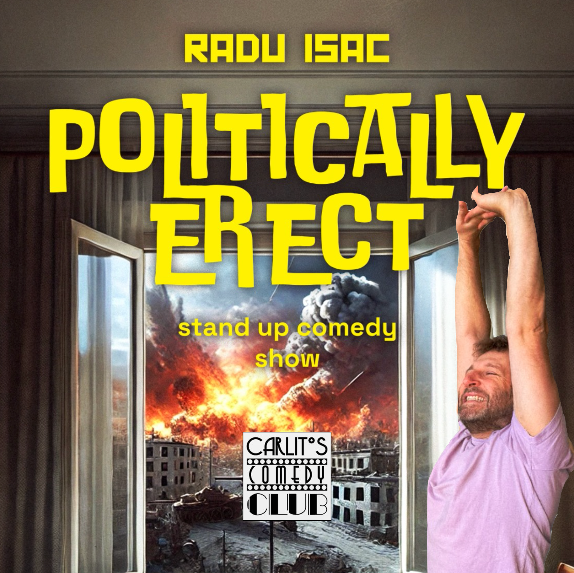 Radu Isac - Politically Erect - English Stand-up Comedy