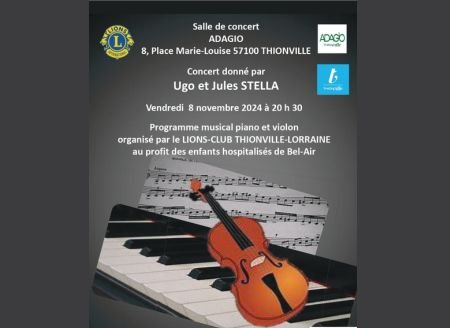 Concert Jules et Ugo Stella