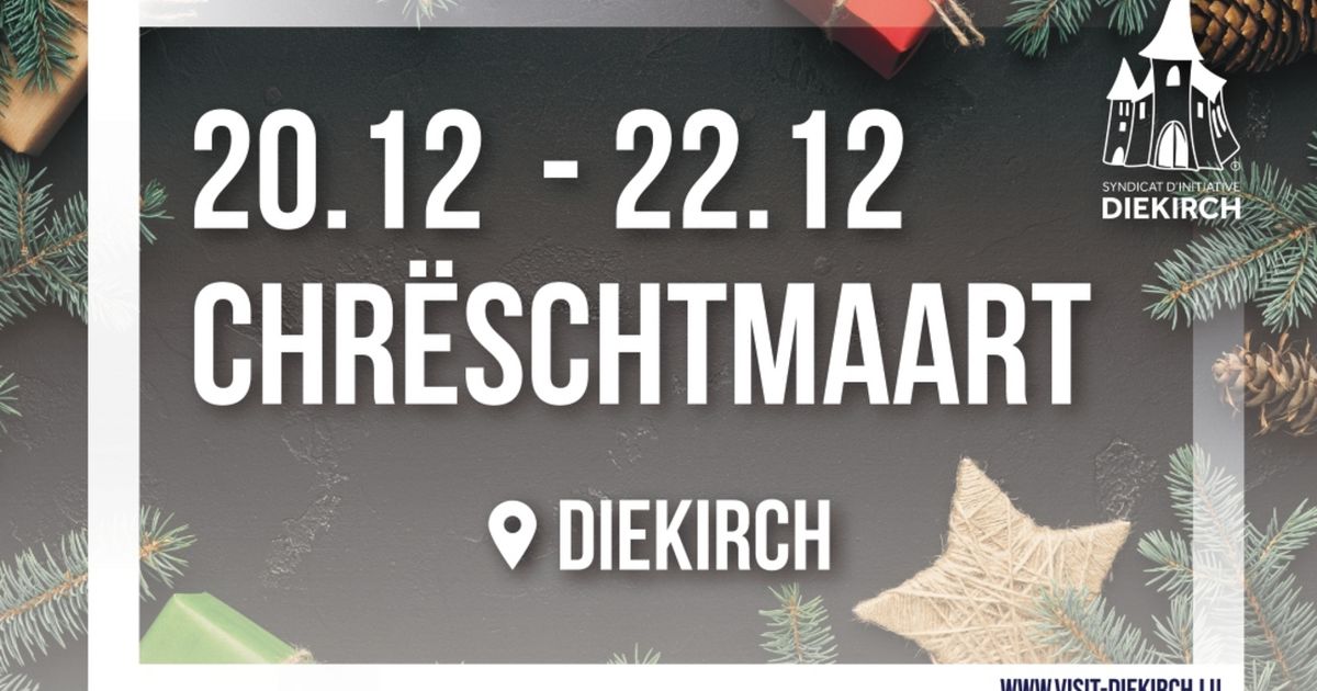 Marché de Noël à Diekirch