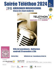 Telethon Luxembourg 2024 evening