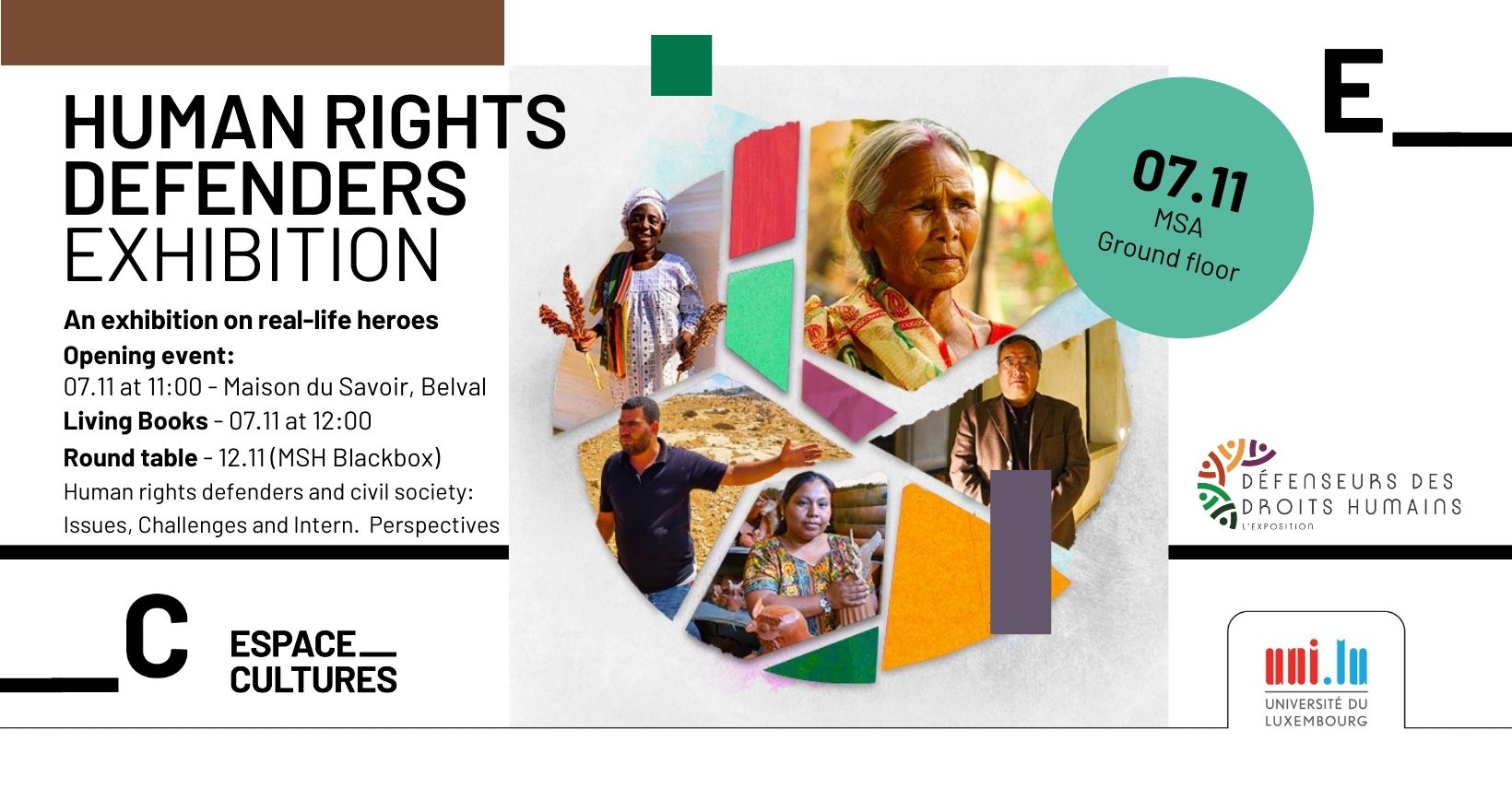 Exhibition "Human Rights Defenders"