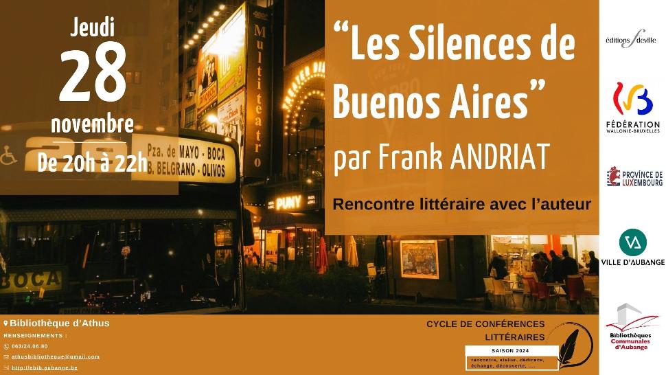 Conférence - "Les Silences de Buenos Aires"