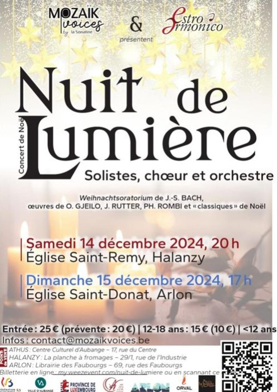 Concert de Noël de Mozaïk Voices