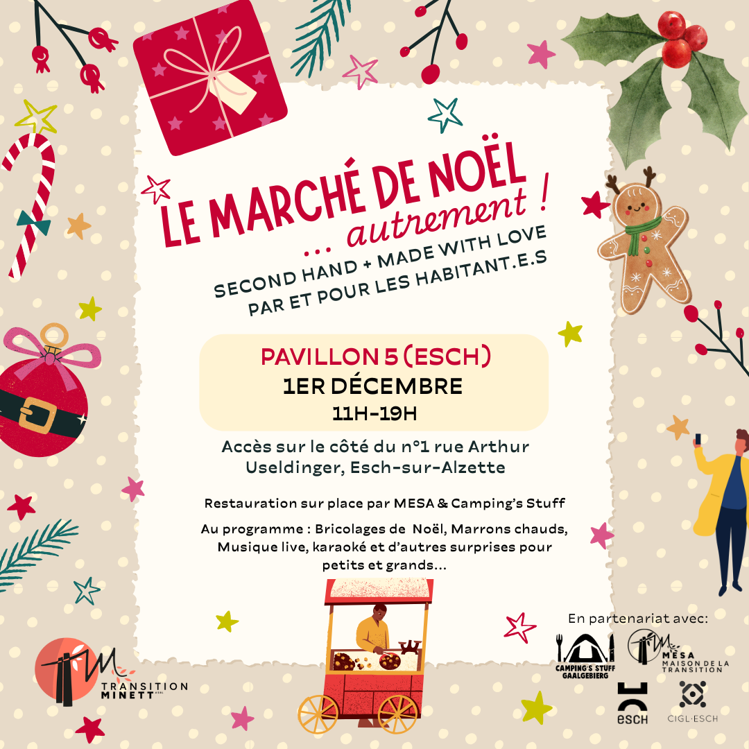 Découvrez le marché de Noël différemment