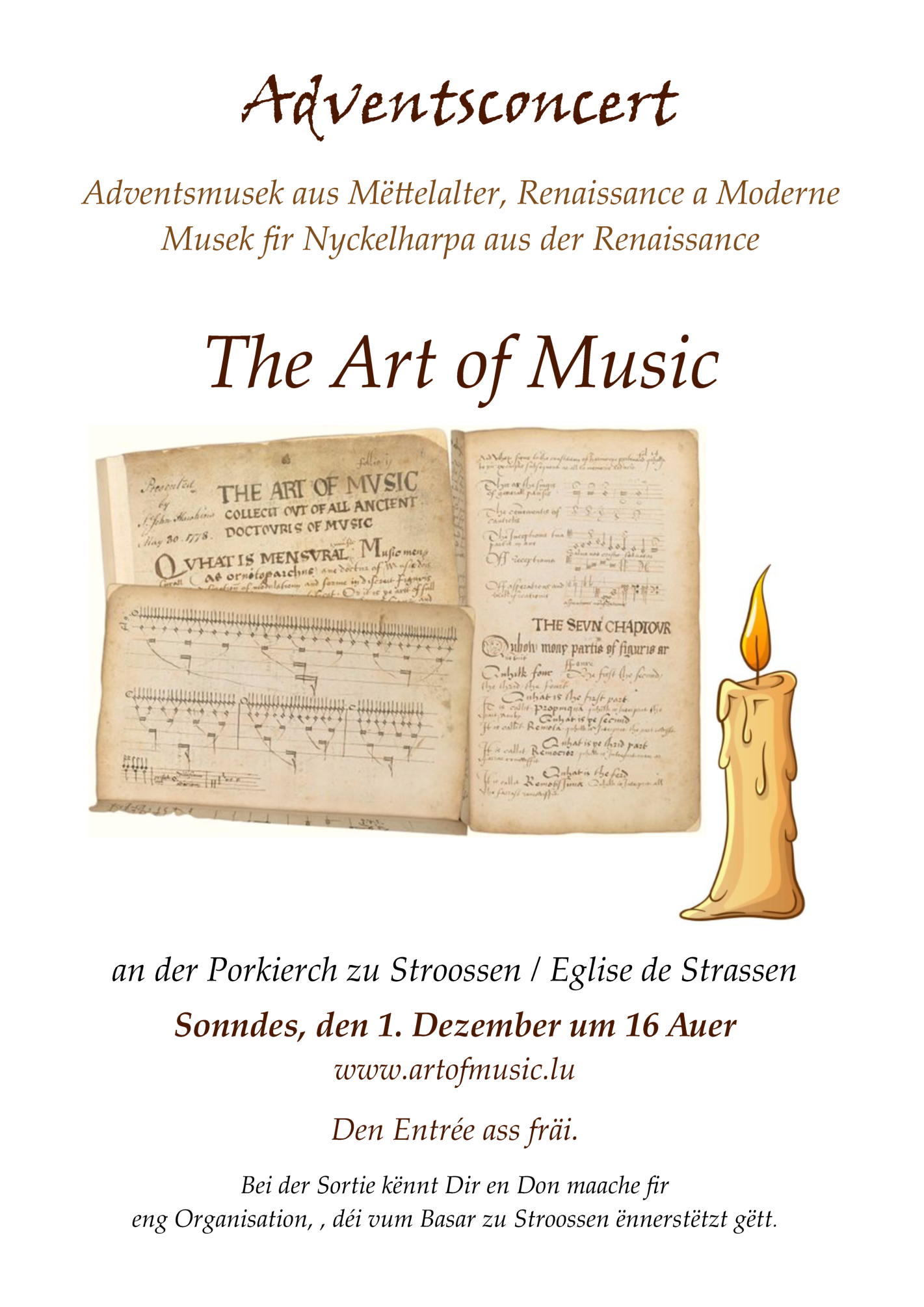 Advent Concert - The Art of Music