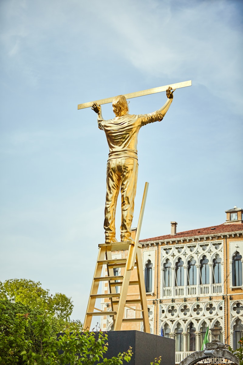 The Man Who Measures the Clouds (Monument to the Measure of the Immeasurable)