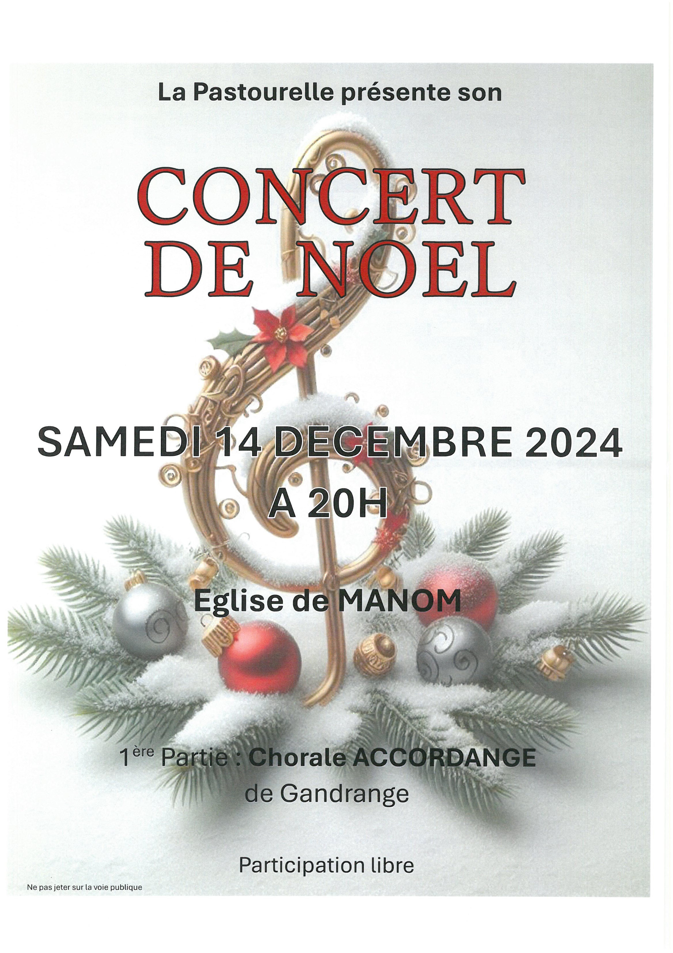 Concert de Noël de La Pastourelle