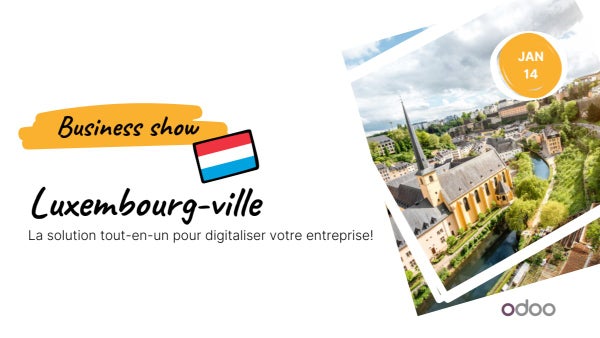 Odoo Business Show Luxembourg City