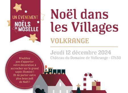 Christmas in the villages: Volkrange, Metzange, Beuvange