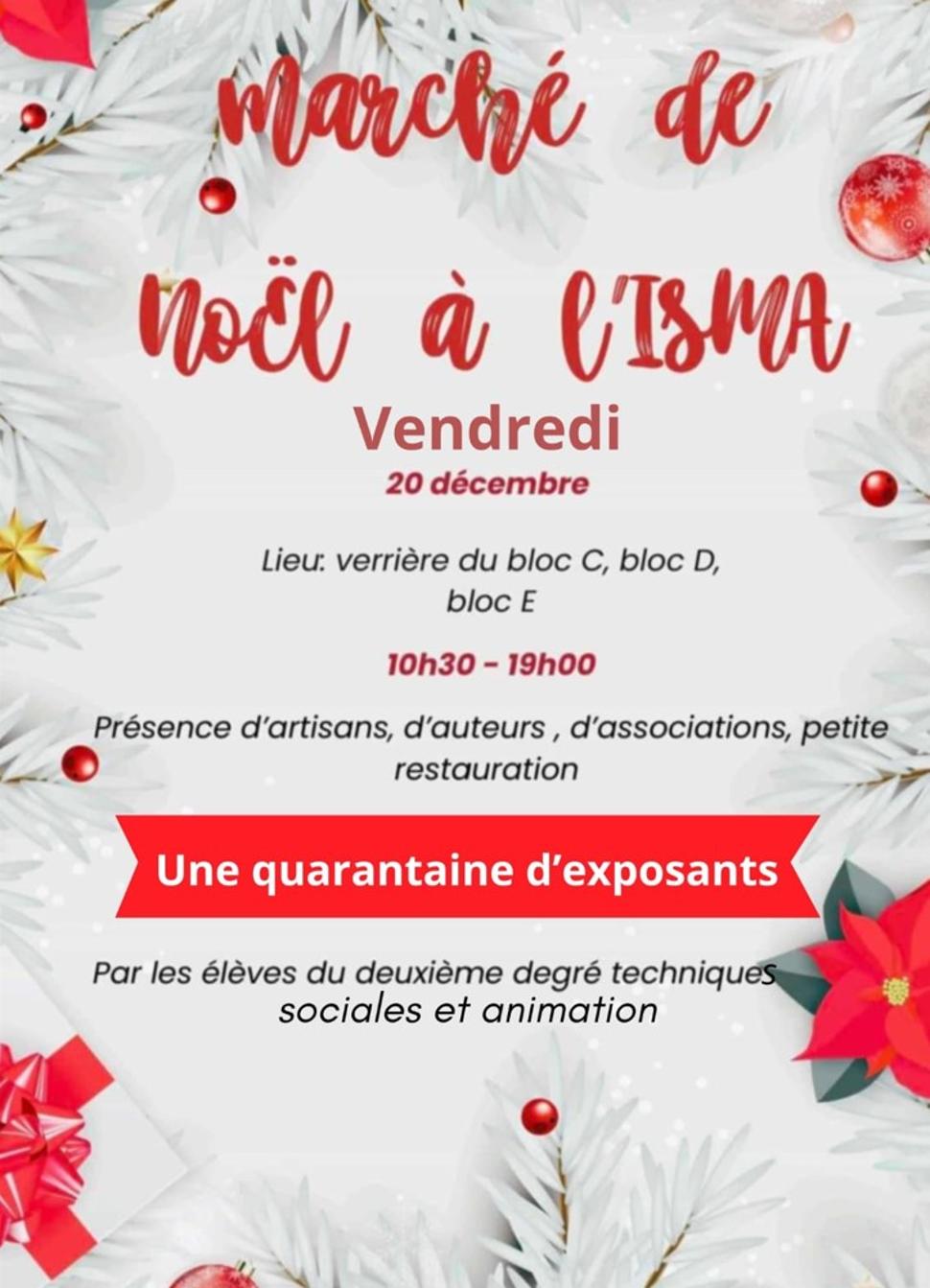 Christmas Market at ISMA