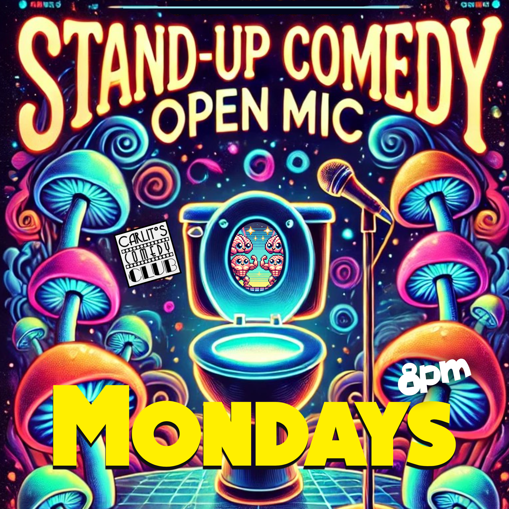 Monday night open mic - English Stand-up Comedy