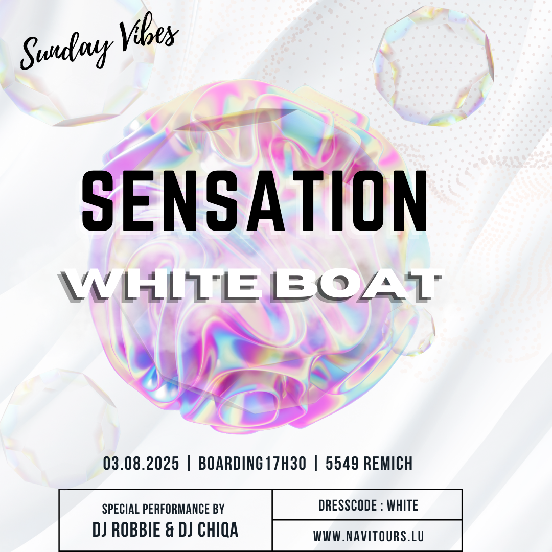 Sunday Vibes – Sensation White Boat