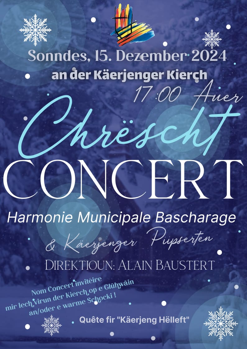 Christmas concert – Harmonie Municipale Bascharage