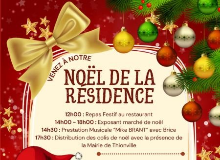 Domitys : venez à notre Noël de la résidence