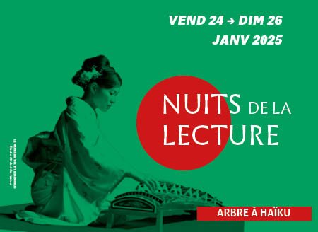 Nuits de la lecture : Arbre à haïku