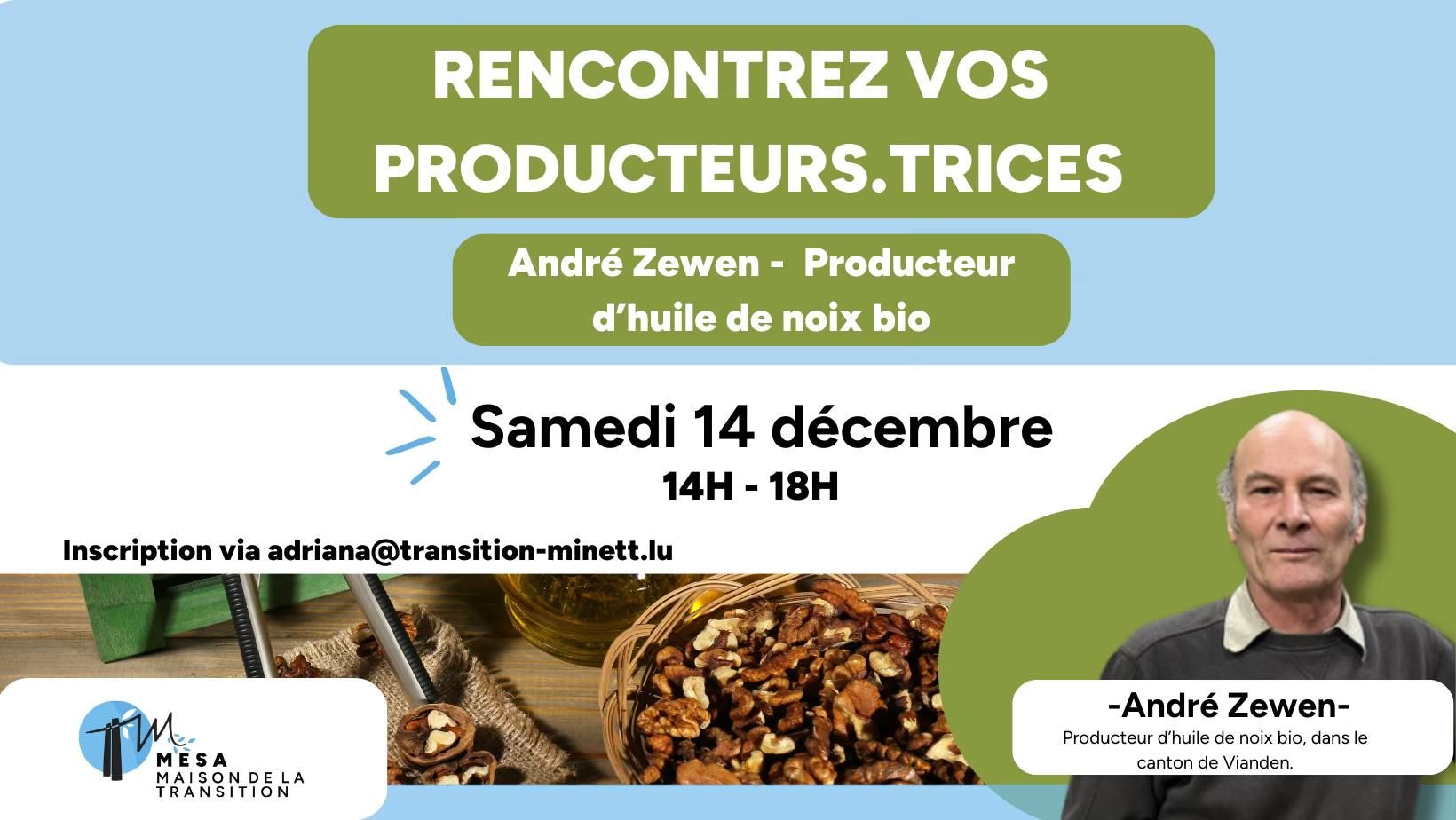 Rencontrez vos producteurs