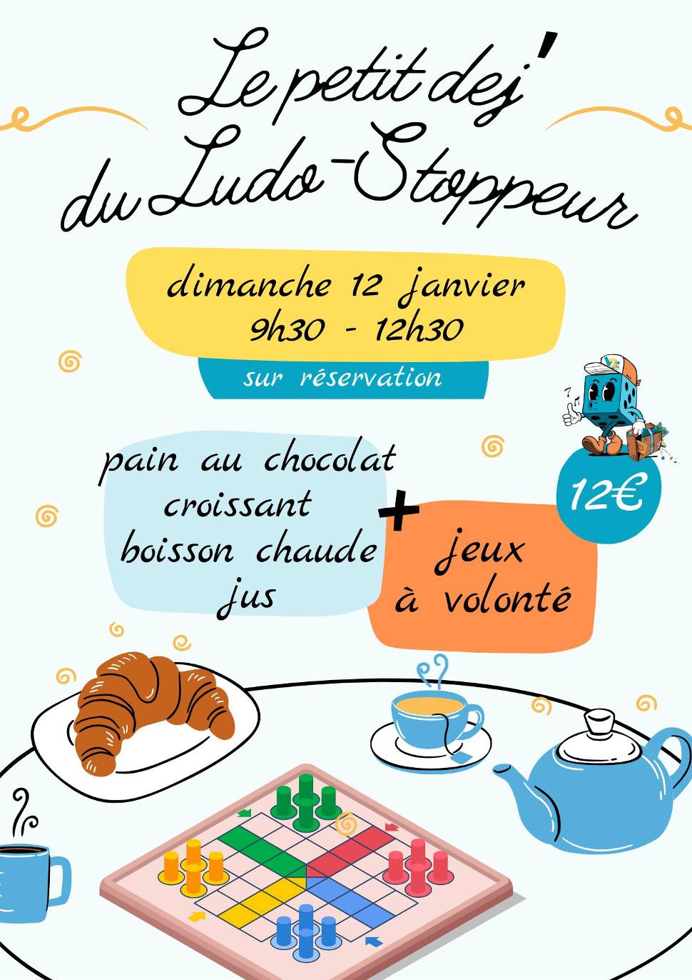 Le Petit dej' du Ludo-Stoppeur