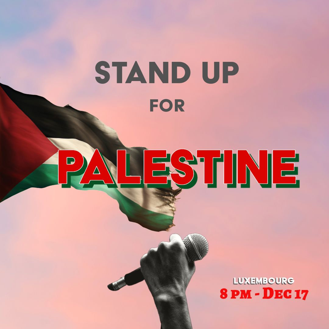 Stand up pour la Palestine