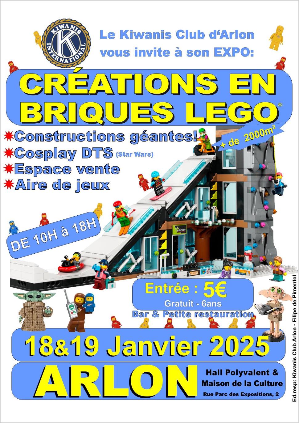 Expo Bricks Lego Arlon