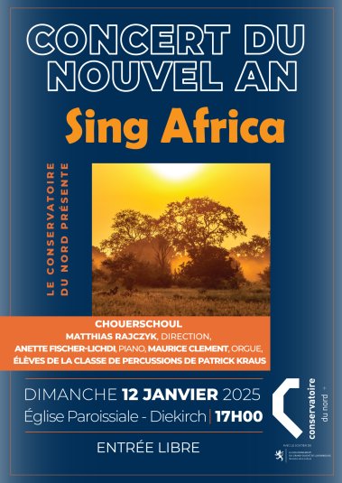 Concert du Nouvel An - Sing Africa