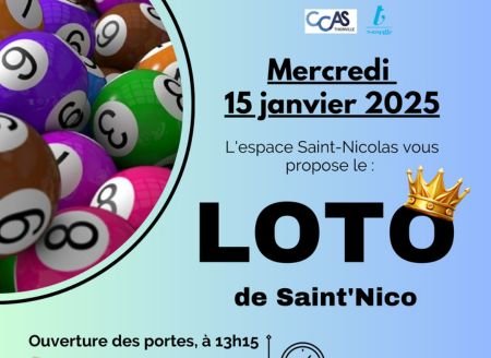 Espace Saint-Nicolas : loto de Saint'Nico