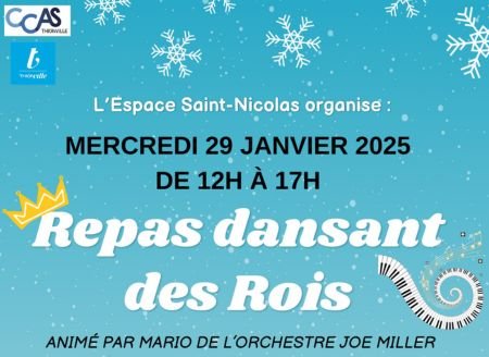 Espace Saint-Nicolas : repas dansant des rois